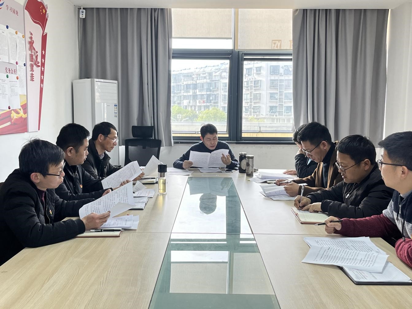 城建投公司黨支部召開2021年度組織生活會(huì)暨民主評議黨員會(huì)議