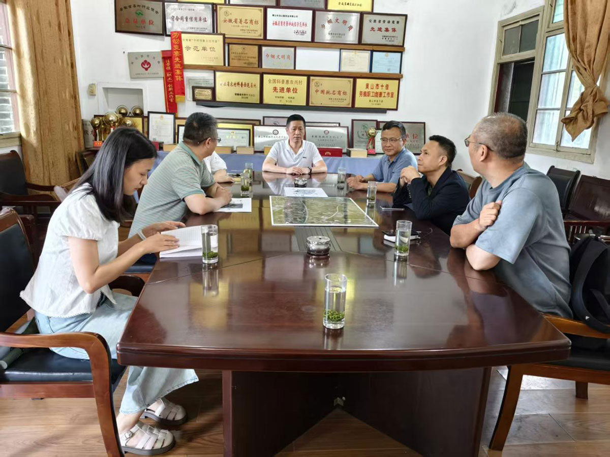 江蘇外聯(lián)采考察團到實驗茶場考察，共商茶產(chǎn)業(yè)合作新藍(lán)圖